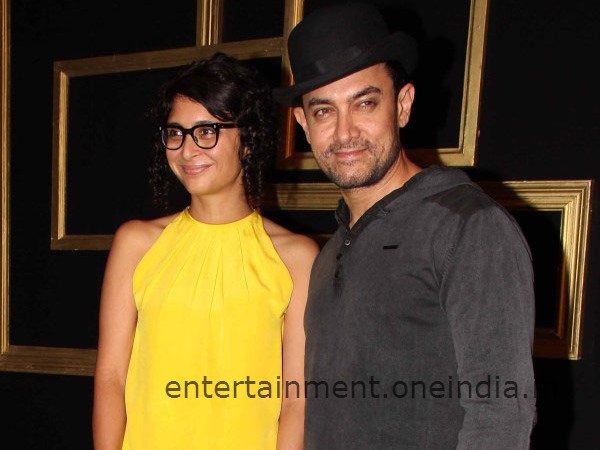 Aamir Khan With Wife Kiran Rao
