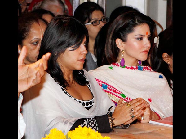 Sunny Leone and Ekta kapoor