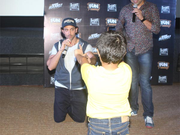 Kid Shooting At Hrithik